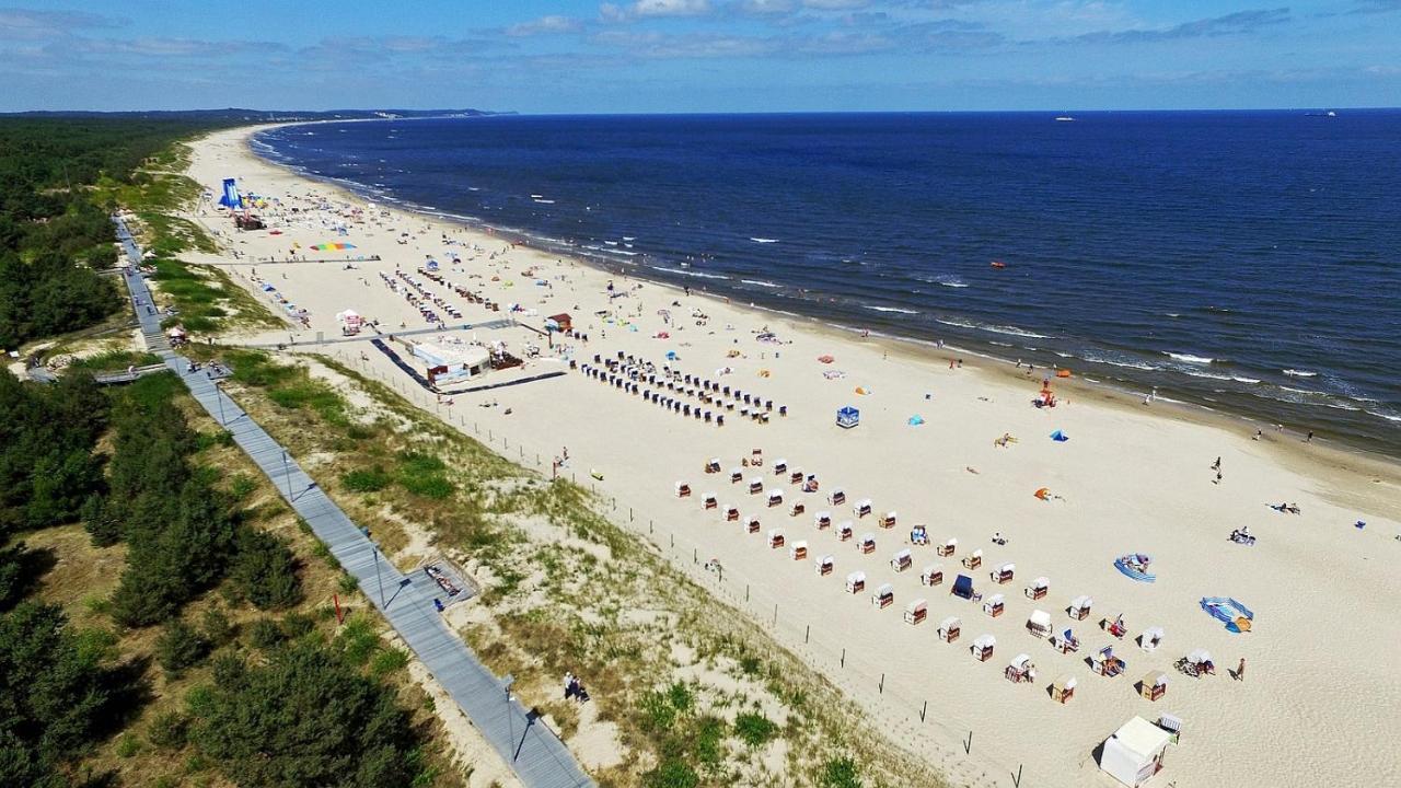 Apartament Lena F407 Uzdrowiskowa Park Swinoujscie Kültér fotó